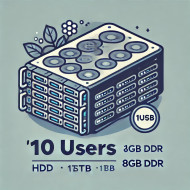 Профессиональный сервер на 10 пользователей